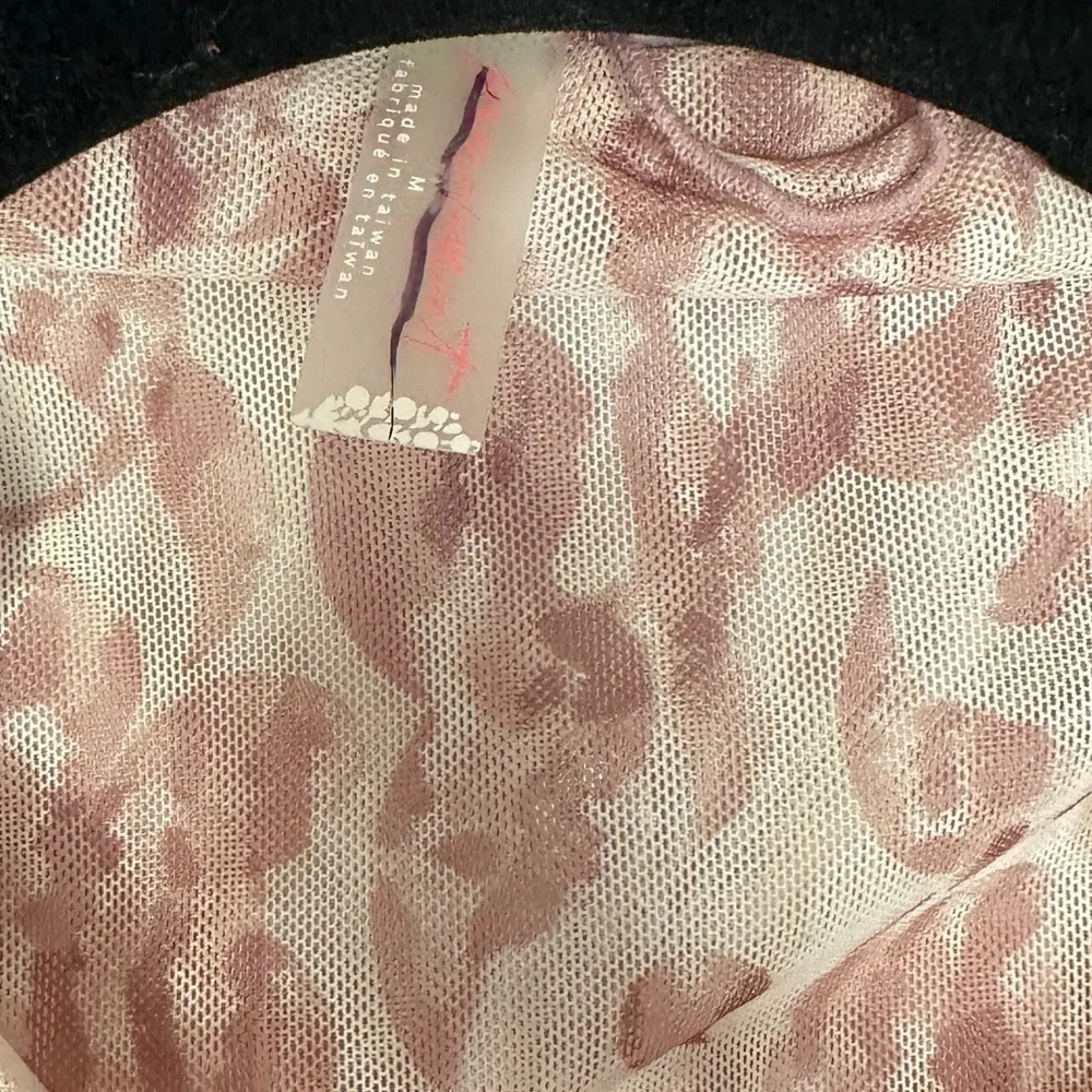 Free People Movement Sheer Top‎ Size Medium